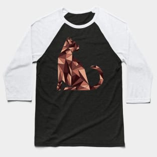 Animal cat geometric Baseball T-Shirt
